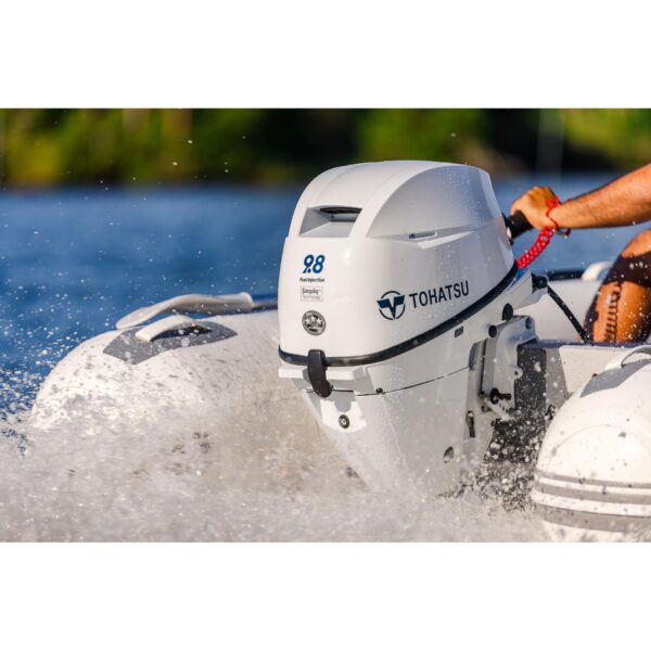 tohatsu 9.8 hp tiller outboard motor mfs9.8c 2025