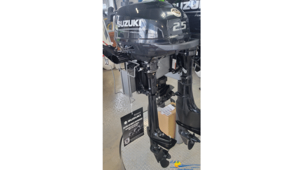 2024 suzuki marine df25s black
