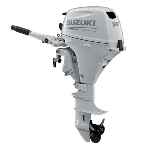 2023 suzuki marine df15as white