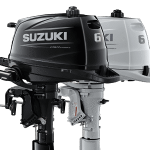 2024 suzuki marine df6as white/black