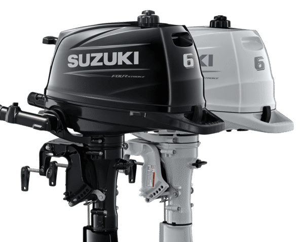 2024 suzuki marine df6as white/black