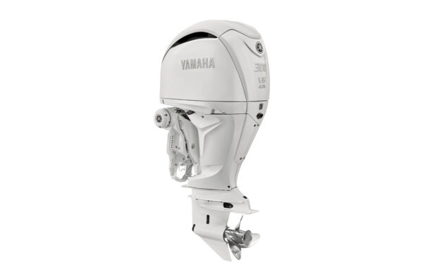 yamaha 300hp white dec outboard | digital electronic controls, 25" shaft | f300xsb2