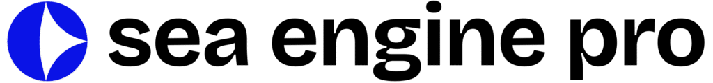 sea engine pro high resolution logo transparent